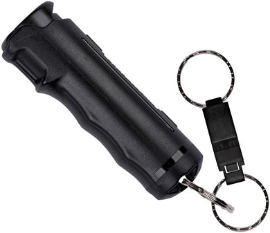 Sabre Pepper Gel with Whistle, Black (SA15393)