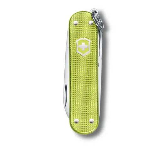 Swiss Army Classic SD Knife Alox Lime Twist (0.6221.241G)
