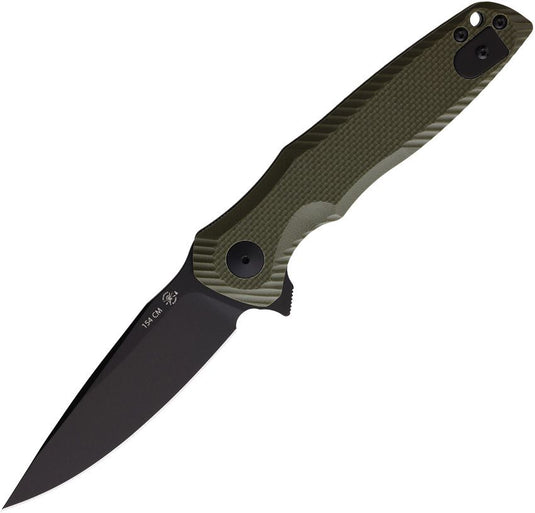 Spartan Blades POROS Linerlock OD Green G10 (SFBL11GR)