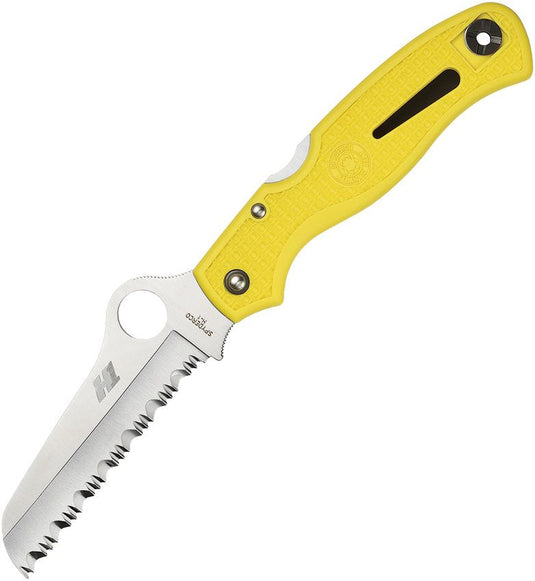 Spyderco Atlantic Salt 2 Lockback Yellow (C89SYL)