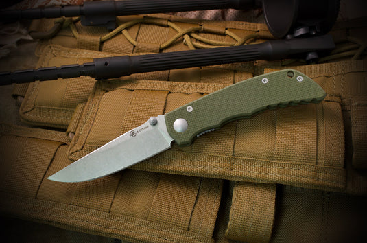 Spartan Blades Talos Liner Lock Green G10 (SFBL7GR)