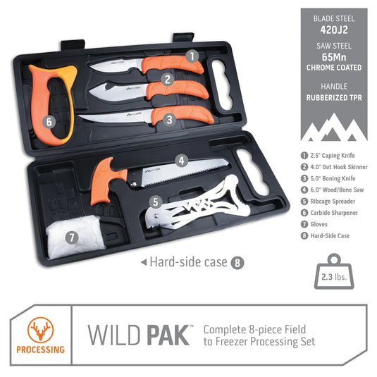 Outdoor Edge Wild Pak Game Processing Kit (WP-2)