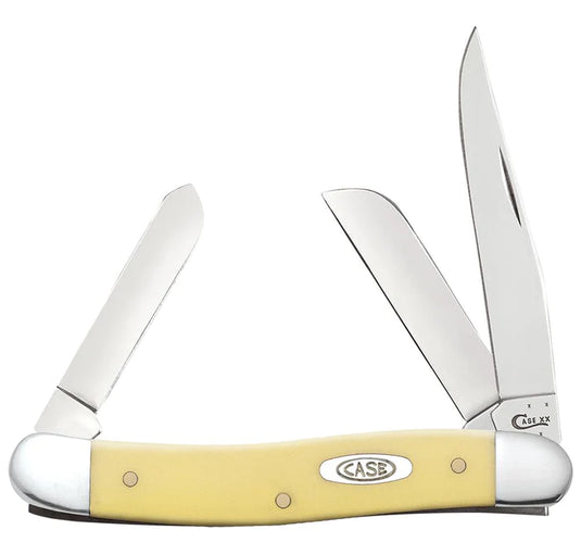 Case Smooth Yellow Synthetic Medium Stockman SS (80035)
