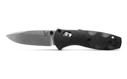 Benchmade Mini Barrage® AXIS Assist Black Valox (585)