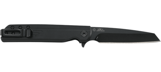 CRKT® LCK + Assisted, Black Tanto (3802K)