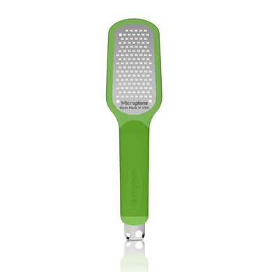 Microplane Ultimate Citrus Tool 2.0 - Citrus Zester and Channel Knife, Green (34720)