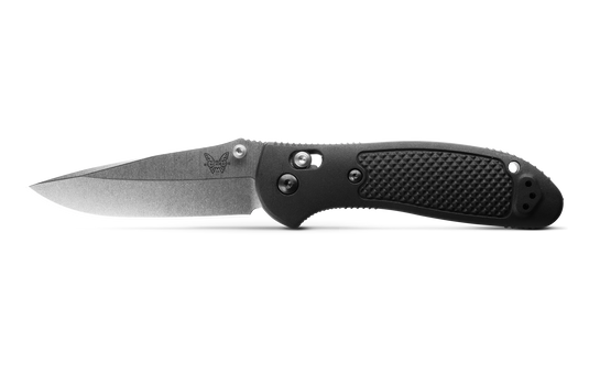 Benchmade Griptilian® AXIS Lock Black, Drop Point (551-S30V)