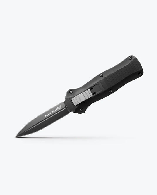 Benchmade Mini Infidel® OTF Auto, Black Aluminum, D2 (3350BK)