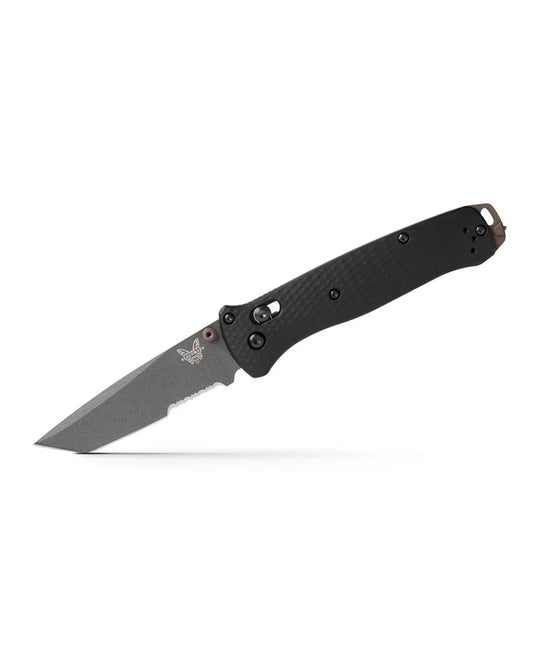 Benchmade Bailout® AXIS® Lock Black Aluminum, Serrated (537SGY-03)