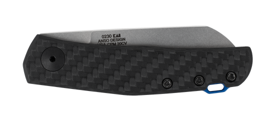 Zero Tolerance 0230 Anso Double Detent Carbon Fiber
