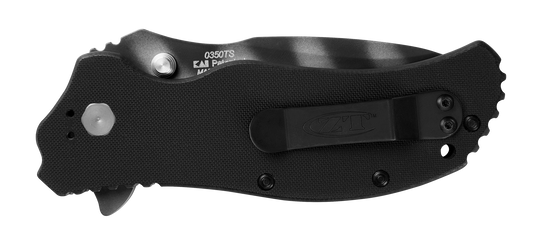 Zero Tolerance 0350TS Black G10 Tiger Stripe