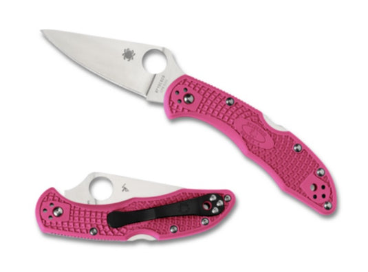 Spyderco Delica 4 Lightweight Pink (C11FPPNS30V)