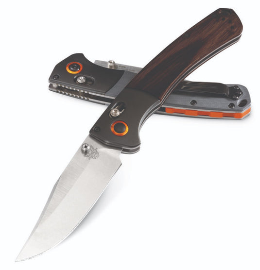 Benchmade Crooked River AXIS® Lock, Stabilized Wood (15080-2)