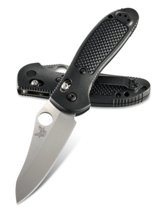 Benchmade Griptilian® AXIS Lock Black, Sheepsfoot (550-S30V)