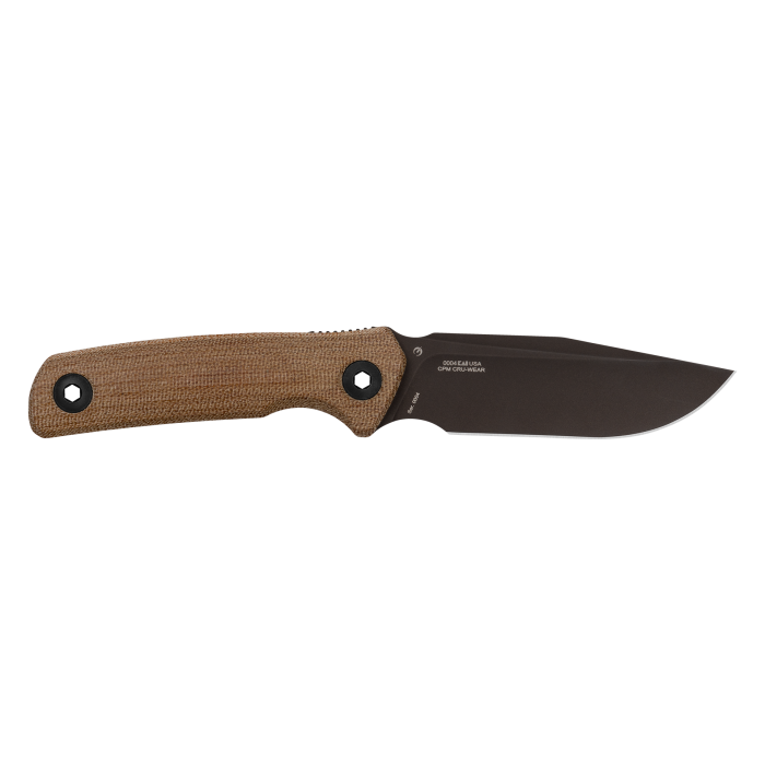 Cargue la imagen en el visor de la galería, Zero Tolerance 0004 Fixed Blade Natural Canvas Micarta
