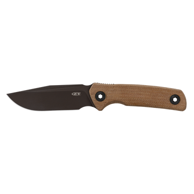 Zero Tolerance 0004 Fixed Blade Natural Canvas Micarta