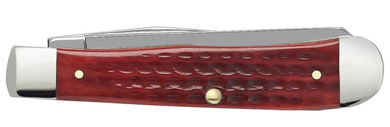 Load image into Gallery viewer, Case Pocket Worn® Old Red Bone Corn Cob Jig Trapper (00783)
