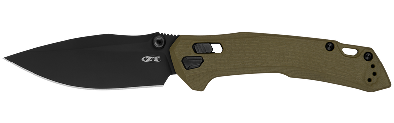 Load image into Gallery viewer, Zero Tolerance 0203 Duralock Olive G10, M4
