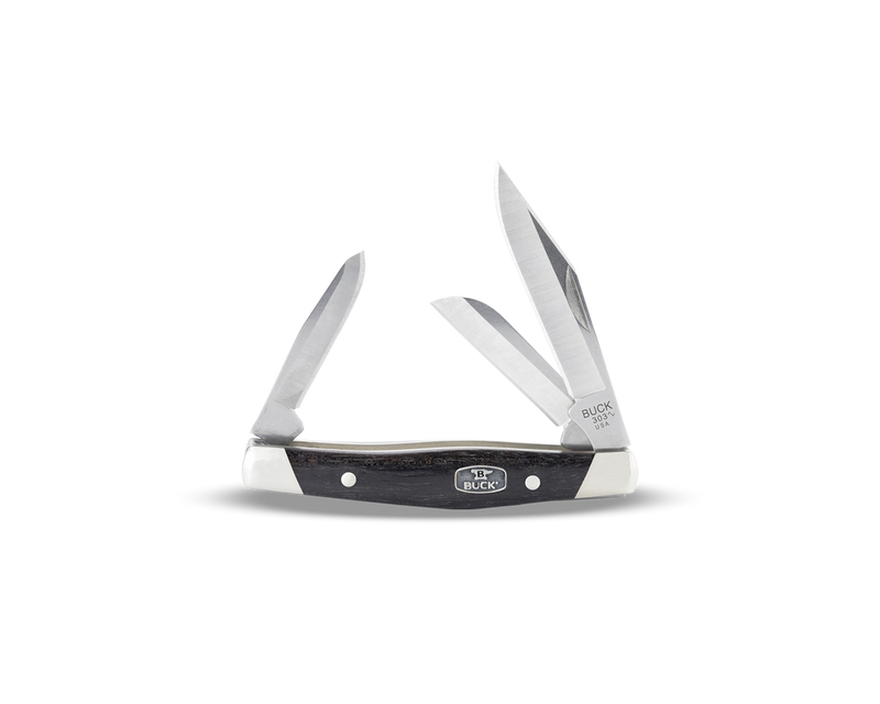 Cargue la imagen en el visor de la galería, Buck® 303 Cadet® Ebony Wood (0303BRS2)

