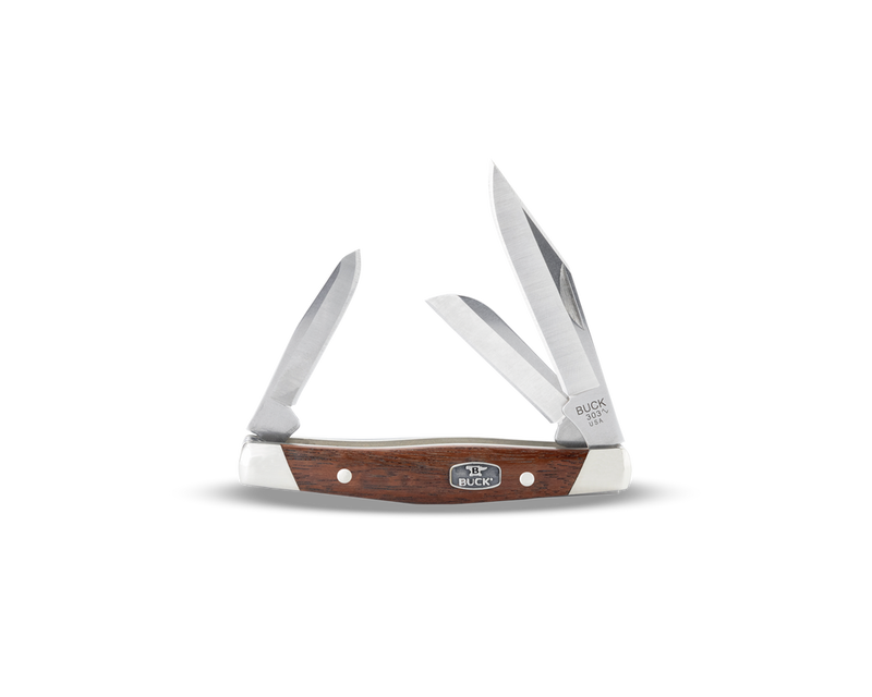 Cargue la imagen en el visor de la galería, Buck® 303 Cadet® Granadillo Wood (0303BRS3)
