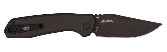 Zero Tolerance 0512 Auto, Natural Canvas Micarta & Titanium, CPM Cru-Wear - COMING SOON!!