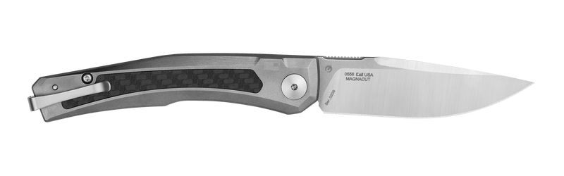 Cargue la imagen en el visor de la galería, Zero Tolerance 0556 Auto Titanium Carbon Fiber Inlay, MagnaCut
