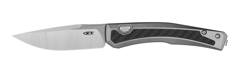 Cargue la imagen en el visor de la galería, Zero Tolerance 0556 Auto Titanium Carbon Fiber Inlay, MagnaCut
