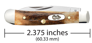 Load image into Gallery viewer, Case Genuine Stag Tiny Trapper (05968)
