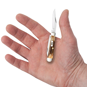 Load image into Gallery viewer, Case Genuine Stag Tiny Trapper (05968)
