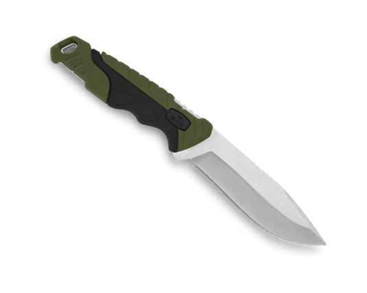 Buck® 658 Pursuit™ Small 420HC Green/Black (0658GRS)