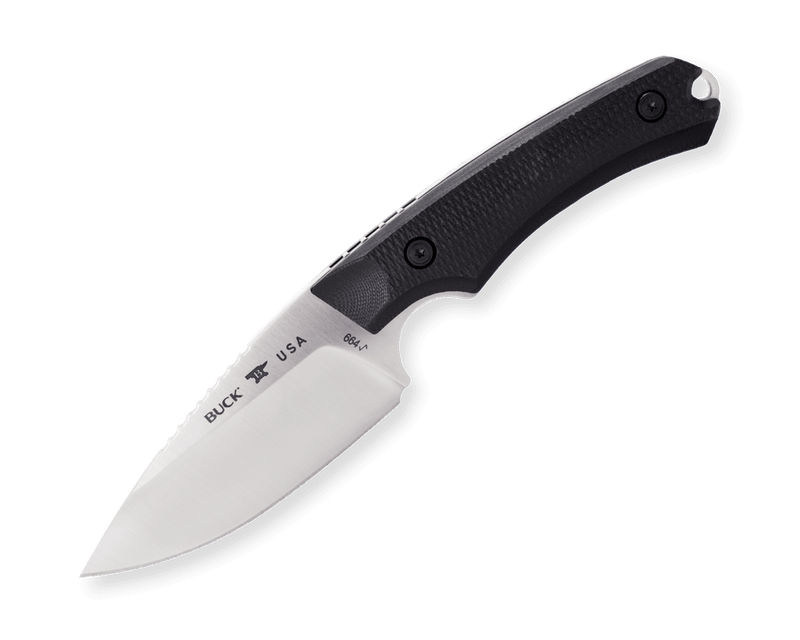 Buck® 664 Alpha Hunter Elite, Black G10 Magnacut (0664BKS Buck® 664 Alpha Hunter Elite, Black G10 Magnacut (0664BKS