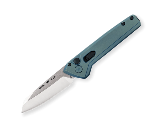 Buck® 838 Deploy Auto, Blue, 154CM Wharncliffe (0838BLS)