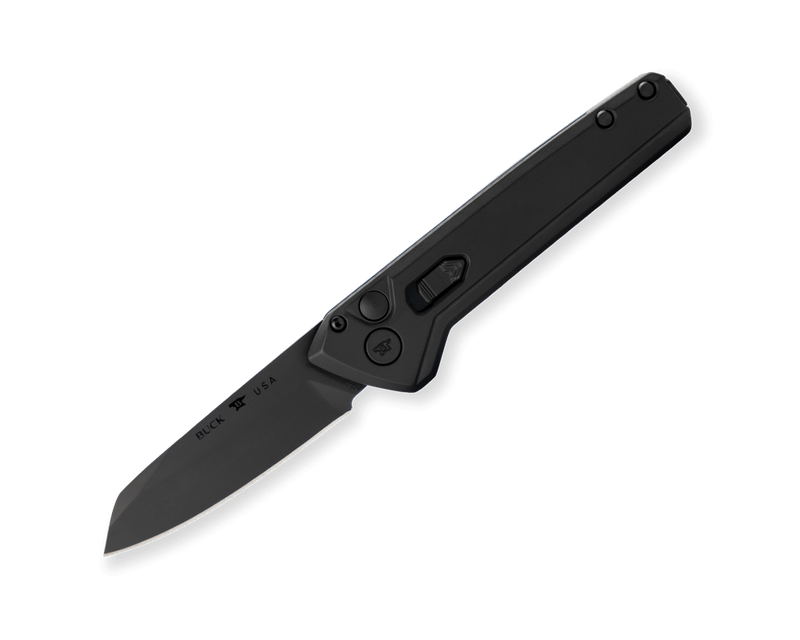 Load image into Gallery viewer, Buck® 838 Deploy Auto, Black Aluminum, Wharncliffe  (0838BKS1) - COMING SOON!!
