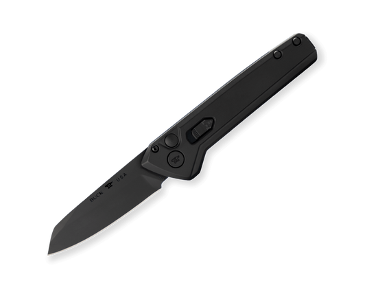 Buck® 838 Deploy Auto, Black Aluminum, Wharncliffe  (0838BKS1) - COMING SOON!!