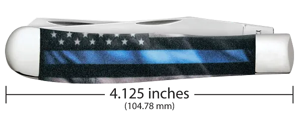 Load image into Gallery viewer, Case Color Infusion Stripes of Service® Blue Line Trapper (09578) - COMING SOON!!
