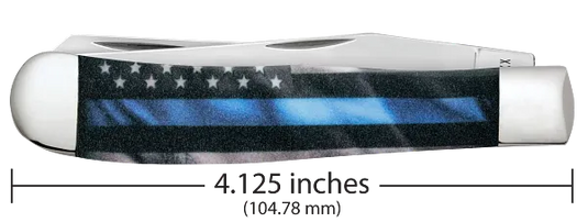 Case Color Infusion Stripes of Service® Blue Line Trapper (09578) - COMING SOON!!