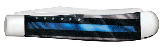 Case Color Infusion Stripes of Service® Blue Line Trapper (09578) - COMING SOON!!