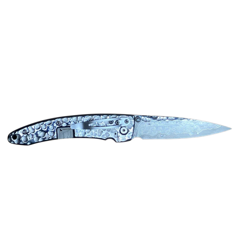 Cargue la imagen en el visor de la galería, Santa Fe Stoneworks Mcusta Forge Tsuchi MOP &amp; Blue Mammoth Tooth (MC01PM)
