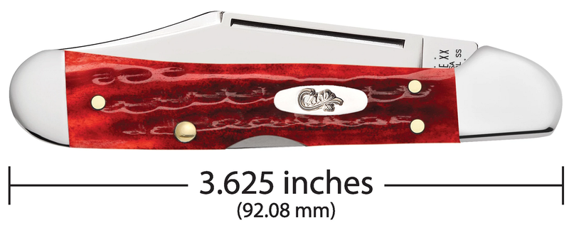 Load image into Gallery viewer, Case Pocket Worn® Old Red Bone Corn Cob Jig Mini CopperLock® (10307)
