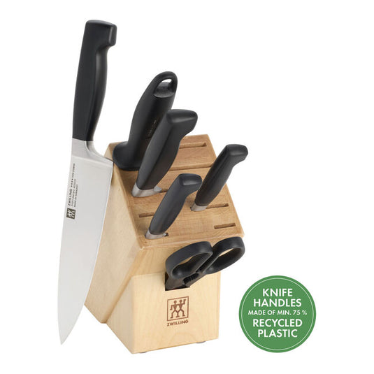 Zwilling Four Star 7-Piece Knife Block Set (1034599)