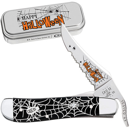 Case 2023 Halloween Smooth Black Synthetic RussLock® (10623)