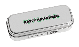 Cargue la imagen en el visor de la galería, Case 2024 Halloween Lime Green Smooth Mini CopperLock (10632)
