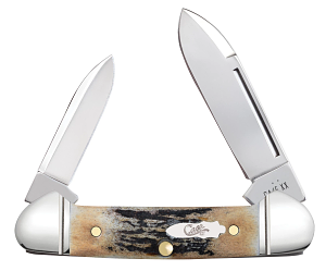 Case Burnt Stag Baby Butterbean Fluted Bolsters, Gift Tin (10758)