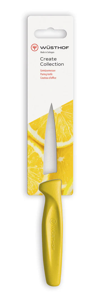 Cargue la imagen en el visor de la galería, Wüsthof Create Collection 3&quot; Paring Knife, Yellow (1145308208)
