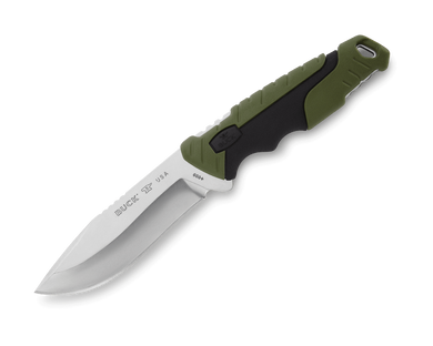 Buck® 656 Pursuit™ Large 420HC Green/Black (0656GRS)