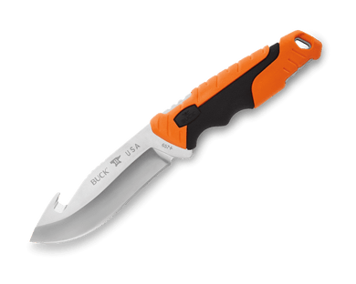 Buck® 657 Pursuit™ Pro Large Guthook S35VN Orange/Black (0657ORG)