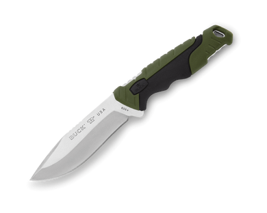 Buck® 658 Pursuit™ Small 420HC Green/Black (0658GRS)