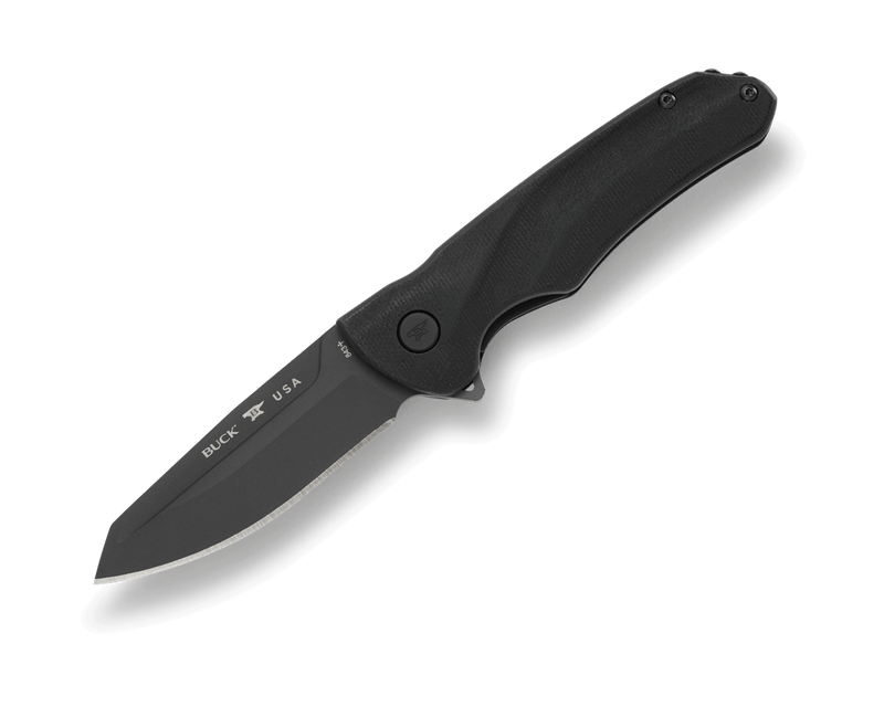 Load image into Gallery viewer, Buck® 843 Sprint™ Ops S30V Black Canvas Micarta (0843BKS)
