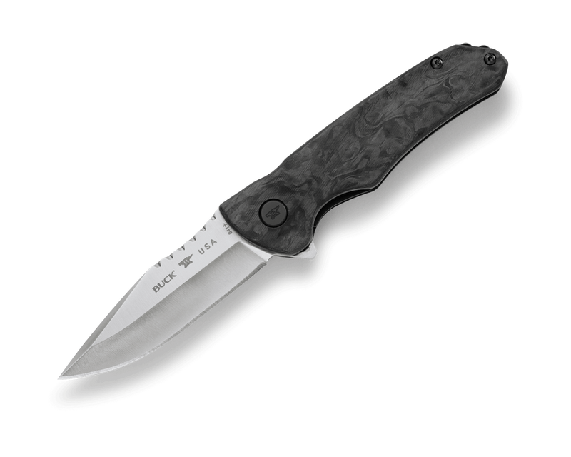 Load image into Gallery viewer, Buck® 841 Sprint™ Pro S45VN Marbled Carbon Fiber (0841CFS2)
