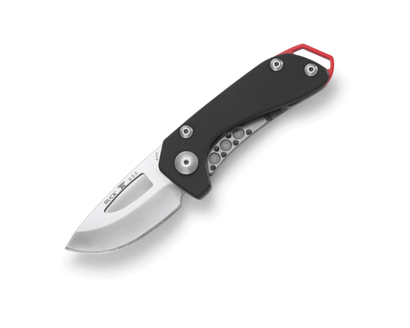 Load image into Gallery viewer, Buck® 417 Budgie® Frame Lock Knife Black G10 (0417BKS)
